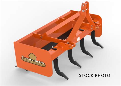 They are great at filling in ruts and low spots in roadways. . Land pride scraper blade